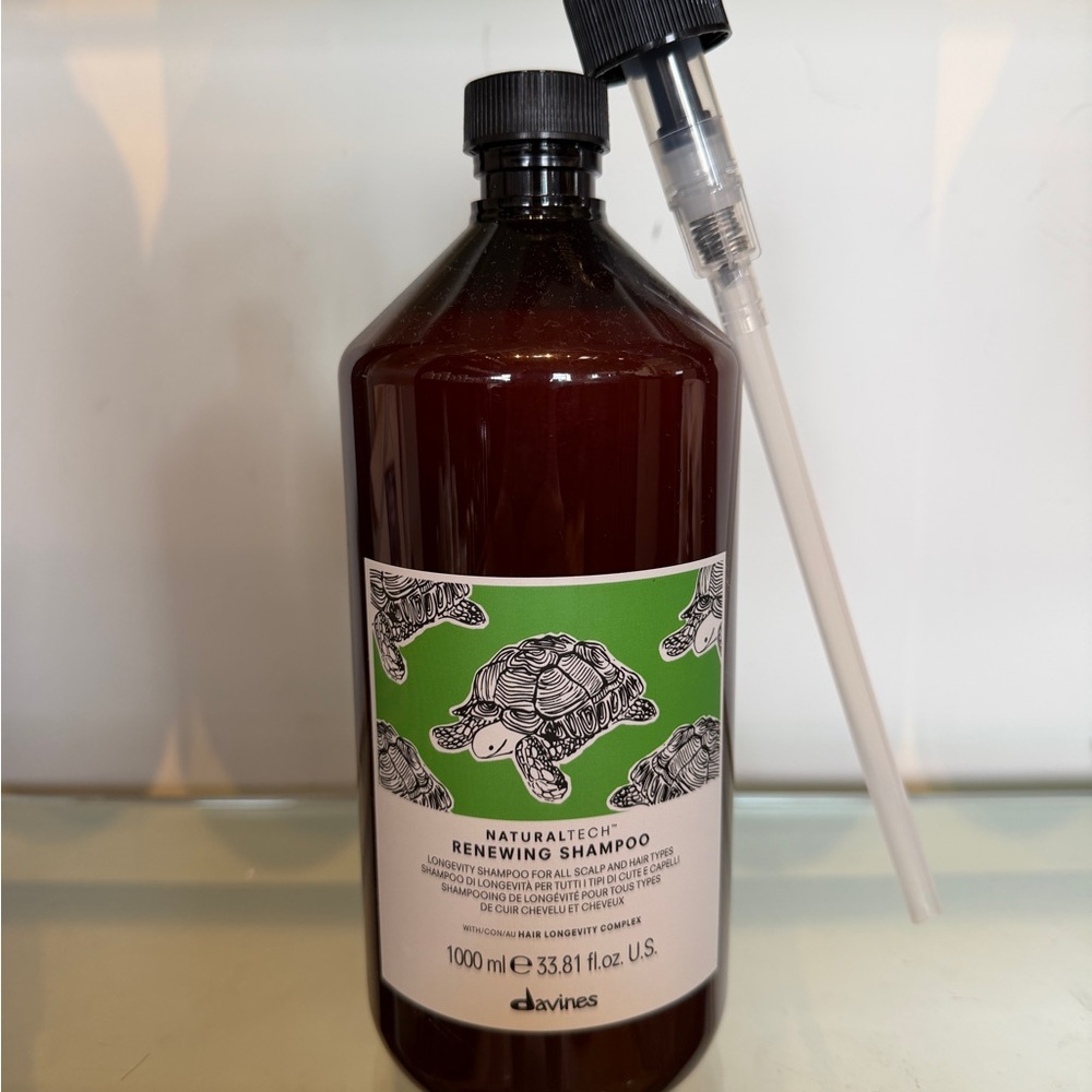 Davines Naturaltech Renewing Shampoo with New Professional Size